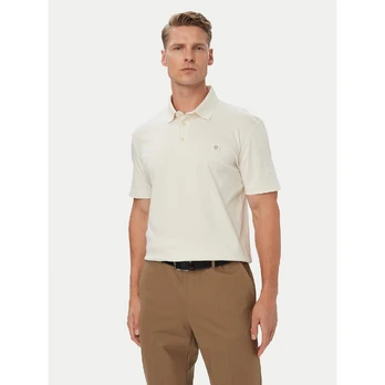 BOSS Polo marškinėliai C-Parris 01 50555829 Kreminė Regular Fit