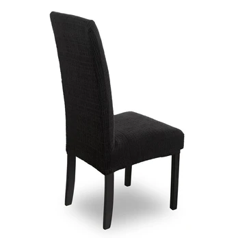 Kėdės užvalkalas, juoda, 30 x 35 cm