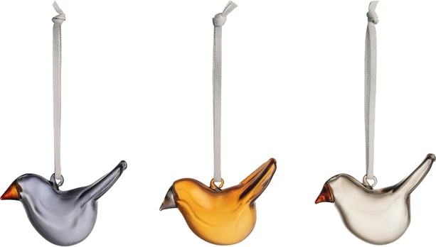 Iittala mini paukščiai mix 3 vnt.