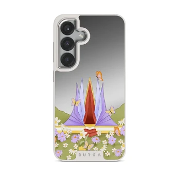 Sunrise - Samsung Galaxy S25 Plus Case, Elite Mirror Light (Magnetic) / Silver