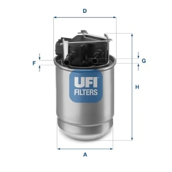 Kuro filtras UFI 55.517.00