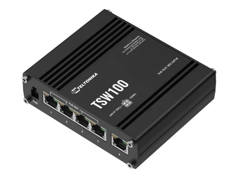 Teltonika | Ethernet Switch | TSW100 | Unmanaged | Wall-mountable