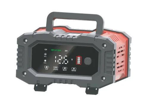nroad akumuliatoriaus įkroviklis 12V 20A ir 24V 10A