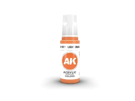 AK Interactive - Light Oranžinis - standard 3rd generation Akriliniai dažai, 17ml, AK11077