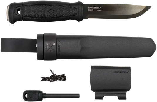 Peilis Morakniv® Garberg BlackBlade™ Survival Kit