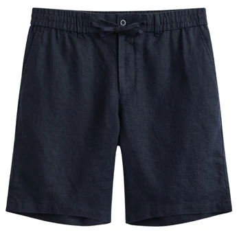Šortai vyrams, Mėlyna, reg linen ds shorts