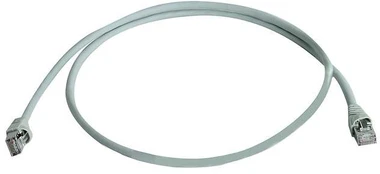 Telegärtner patch cable SFTP CAT 6A pilka 0,25m