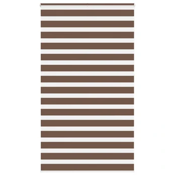 Zebra žaliuzės, beržo, audinio plotis 130,9 cm, poliesteris