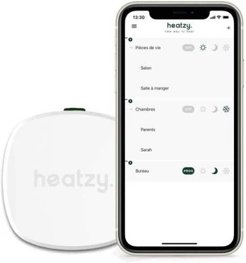 Ecost prekė po grąžinimo HEATZY - Objet Connecté - Programmateur/Thermostat Connecté et Intelligent