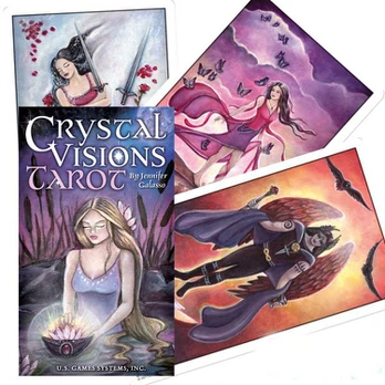Crystal Visions Tarot kortos