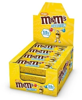 M&M's baltyminis batonėlis 12 x 51 g