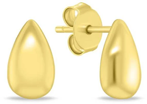 Brilio Silver Gold-plated earrings Drops EA1149Y