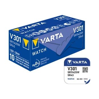 Varta 301 (SR1142SW) baterijos 10 vnt.
