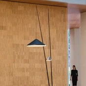Vibia LED stovas NORTH, mėlynas, 2 lemputės, metalas, 927