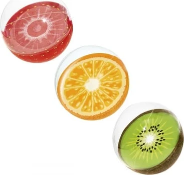 BESTWAY paplūdimio kamuolys Fruit 46cm, assort., 31042