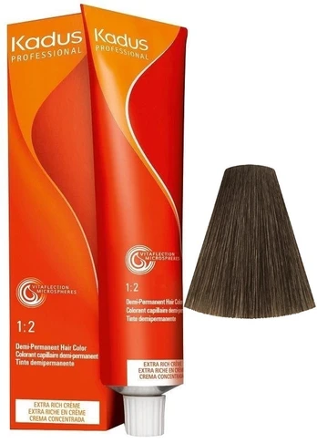 Plaukų dažai Kadus Professional Demi-Permanent Color, 4/0, 60 ml
