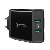 Įkroviklis buitinis Ugreen CD161 2xUSB-A 36W juodas kaina