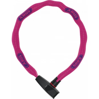 Dviračio spyna Abus Catena 6806K/85, rožinė, 850 mm