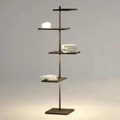 Vibia Suite daugiafunkcinis LED stovas 133 cm