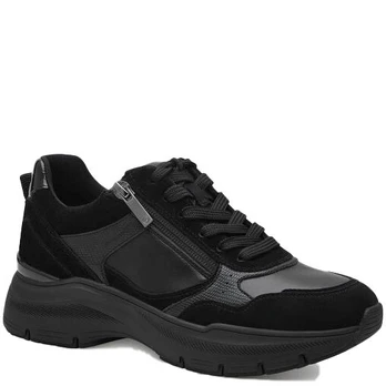 Laisvalaikio bateliai moterims, Juoda, Sneaker low