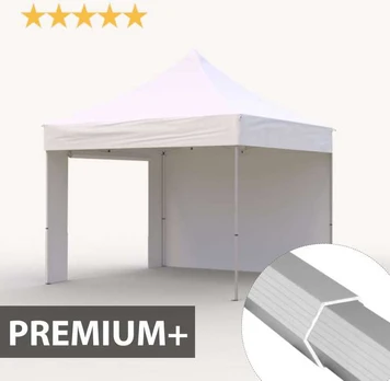 Prekybinė Palapinė 3x3 Balta Zeltpro PREMIUM+