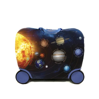 Vaikiškas lagaminas Marko Solar System, blue, 28 l, 22 x 33 x 41.6 cm