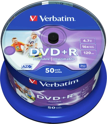 Įrašomas kompaktinis diskas Verbatim, 4.7 GB, 50vnt.