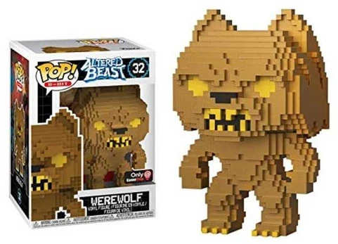 Funko POP! Altered Beast Warwolf auksinė 8 bitų 32 figūrėlė