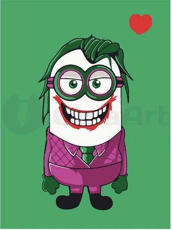 Omaart Minionas Džokeris