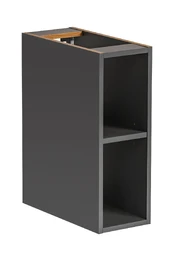 Vonios spintelė COMAD MONAKO GREY 810 - FSC, pilka kaina