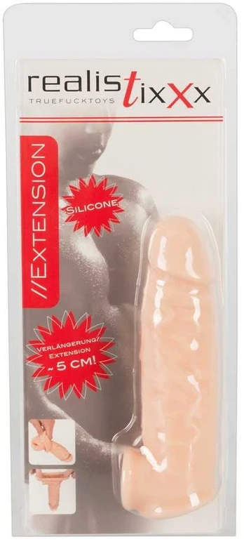 Realistixxx Extension 5 cm Penio mova, antgalis