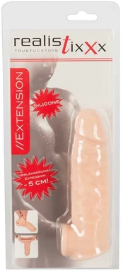 Realistixxx Extension 5 cm Penio mova, antgalis kaina