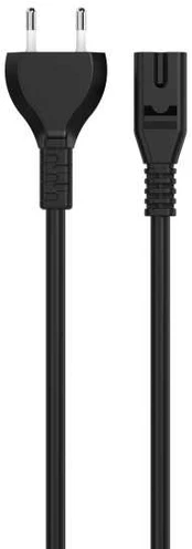 Laikiklis Sinox 8-tals strømkabel. 2,5m. Sort