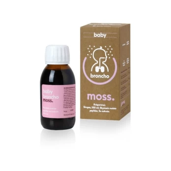 BRONCHOMOSS sirupas BABY, 100 ml