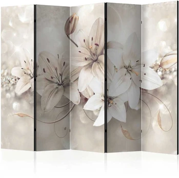 Artgeist Pertvara - Diamond Lilies II [Room Dividers]