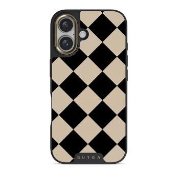 Proper Uniform - iPhone 16 Plus Case, Elite Dark (MagSafe) / Gold