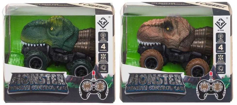 27 MHZ 1:43 R/C dino car lights assortment