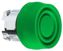 Schneider Electric ZB4, Button, Green, legend holder, IP66, IK06, Class I