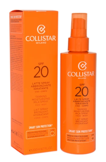Collistar Tanning Moisturizing Milk Spray Spf 20 200ml Moterims