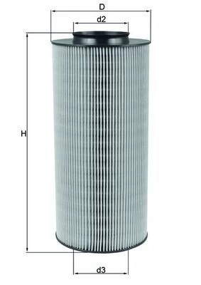 Oro filtras KNECHT LX 918
