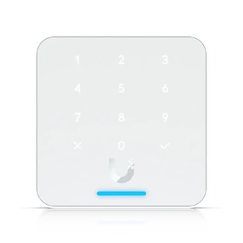 UBIQUITI READER FLEX WHITE. THIRD-GENERATION NFC CARD READER WITH A KEYPAD AND APPLE TOUCH PASS SUPPORT