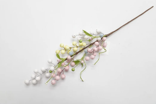 Dirbtinė šakelė Domoletti, įvairių spalvų, 56 cm