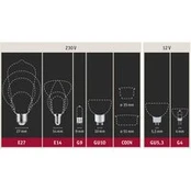 LED lempa E27 7W 2 700K matinė