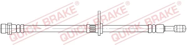 Stabdžių žarnelė QUICK BRAKE 58.851