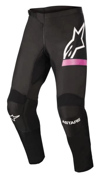 Kelnės off road ALPINESTARS MX STELLA FLUID CHASER spalva fluorescentinis/juoda/rožinė