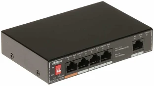 Šakotuvas SWITCH POE SF1005P 4 PRIEVADŲ DAHUA kaina