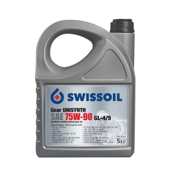Sintetinė daugiafunkcė transmisinė alyva SAE 75W-90 API GL-4, GL-5 5L