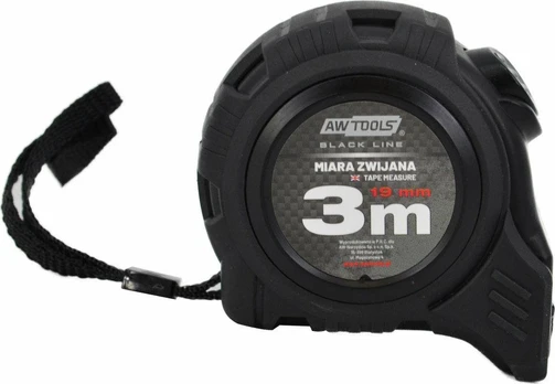 AW-Tools AWTOOLS MIARA ZWIJANA MAGNET. ABS 3m/19mm