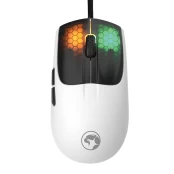 Marvo Scorpion M727 balta laidinė pelė | 12400 DPI kaina