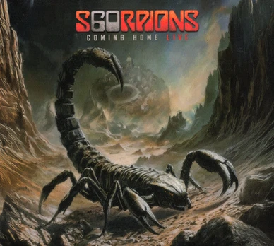 CD Scorpions – Coming Home Live (naudota)
